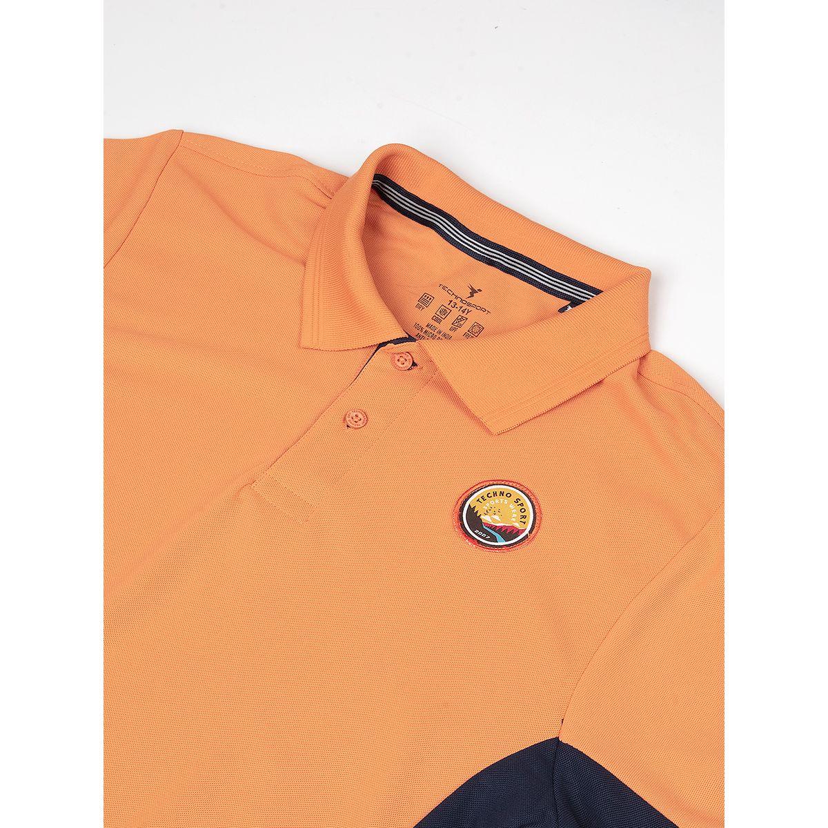Technosport X Styli  Side Contrast Panel Pique Polo T-Shirt-boys-clothing-tshirtsandpolos-image-6