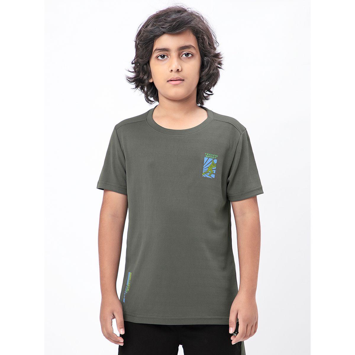 Technosport X Styli  Logo Print Slim Fit T-Shirt-boys-clothing-tshirtsandpolos-image-1