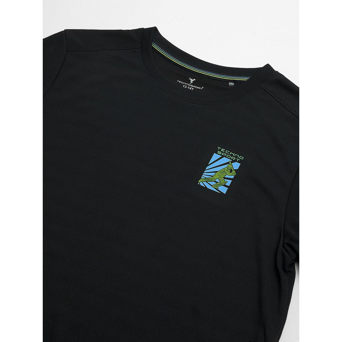 Technosport X Styli  Logo Print Slim Fit T-Shirt-boys-clothing-tshirtsandpolos-image-6