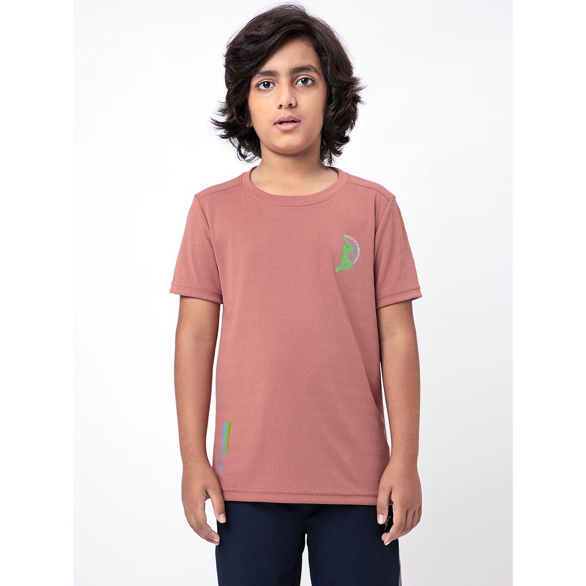 Technosport X Styli  Logo Print Slim Fit T-Shirt-boys-clothing-tshirtsandpolos-image-1