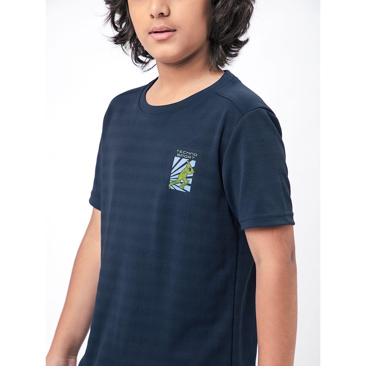 Technosport X Styli  Logo Print Slim Fit T-Shirt-boys-clothing-tshirtsandpolos-image-3