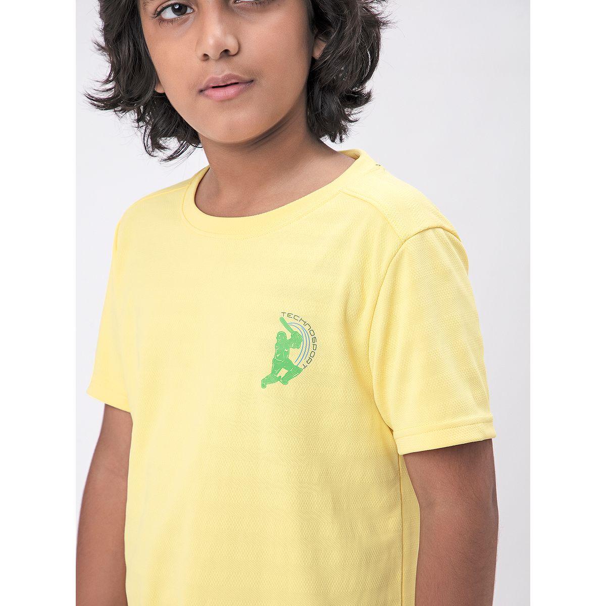 Technosport X Styli  Logo Print Slim Fit T-Shirt-boys-clothing-tshirtsandpolos-image-3