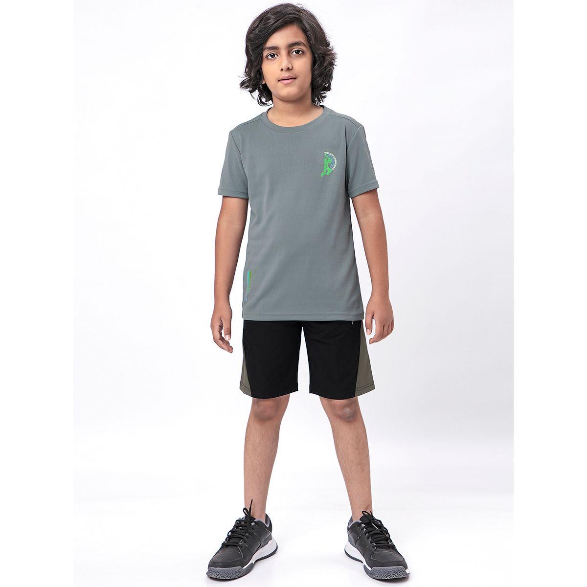 Technosport X Styli  Logo Print Slim Fit T-Shirt-boys-clothing-tshirtsandpolos-image-1