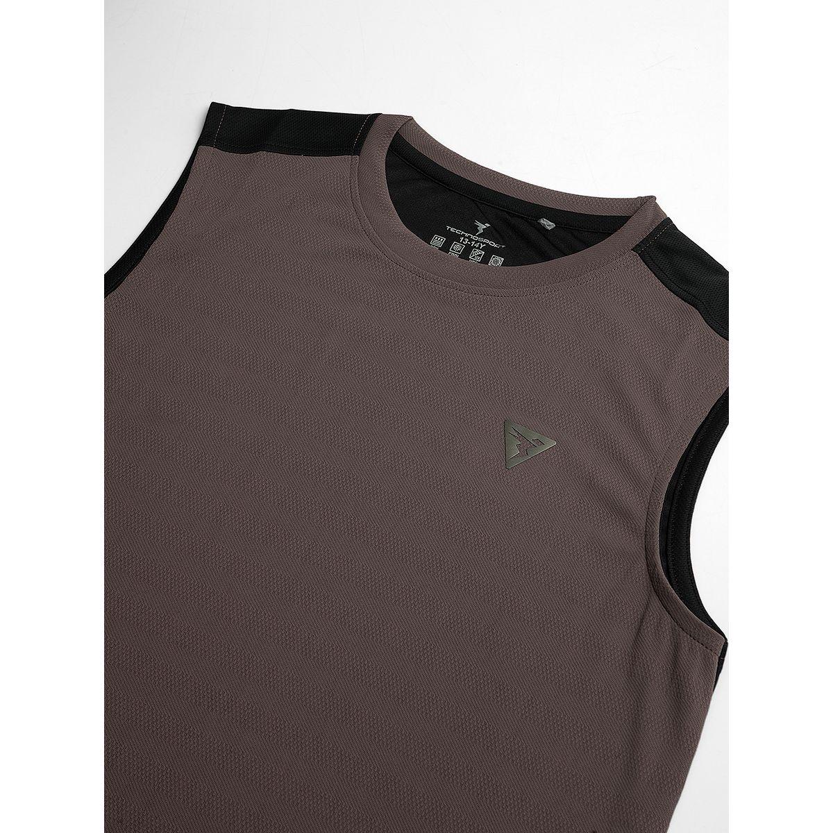 Technosport X Styli  Logo Detail Crew Neck Sleeveless T-Shirt-boys-clothing-tshirtsandpolos-image-7