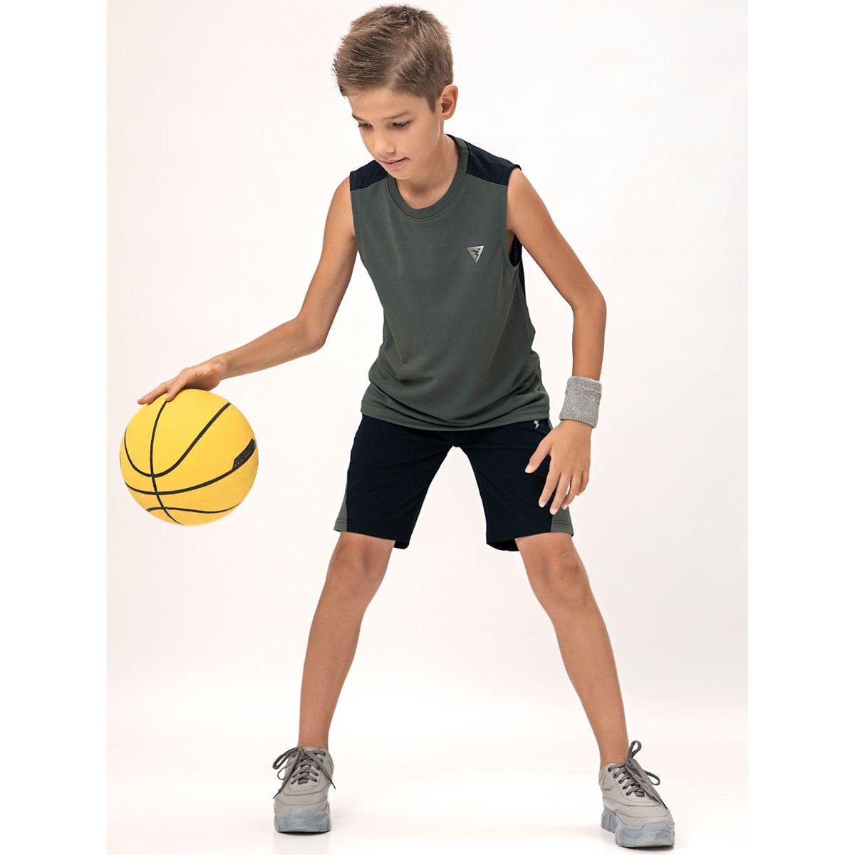 Technosport X Styli  Logo Detail Crew Neck Sleeveless T-Shirt-boys-clothing-tshirtsandpolos-image-2