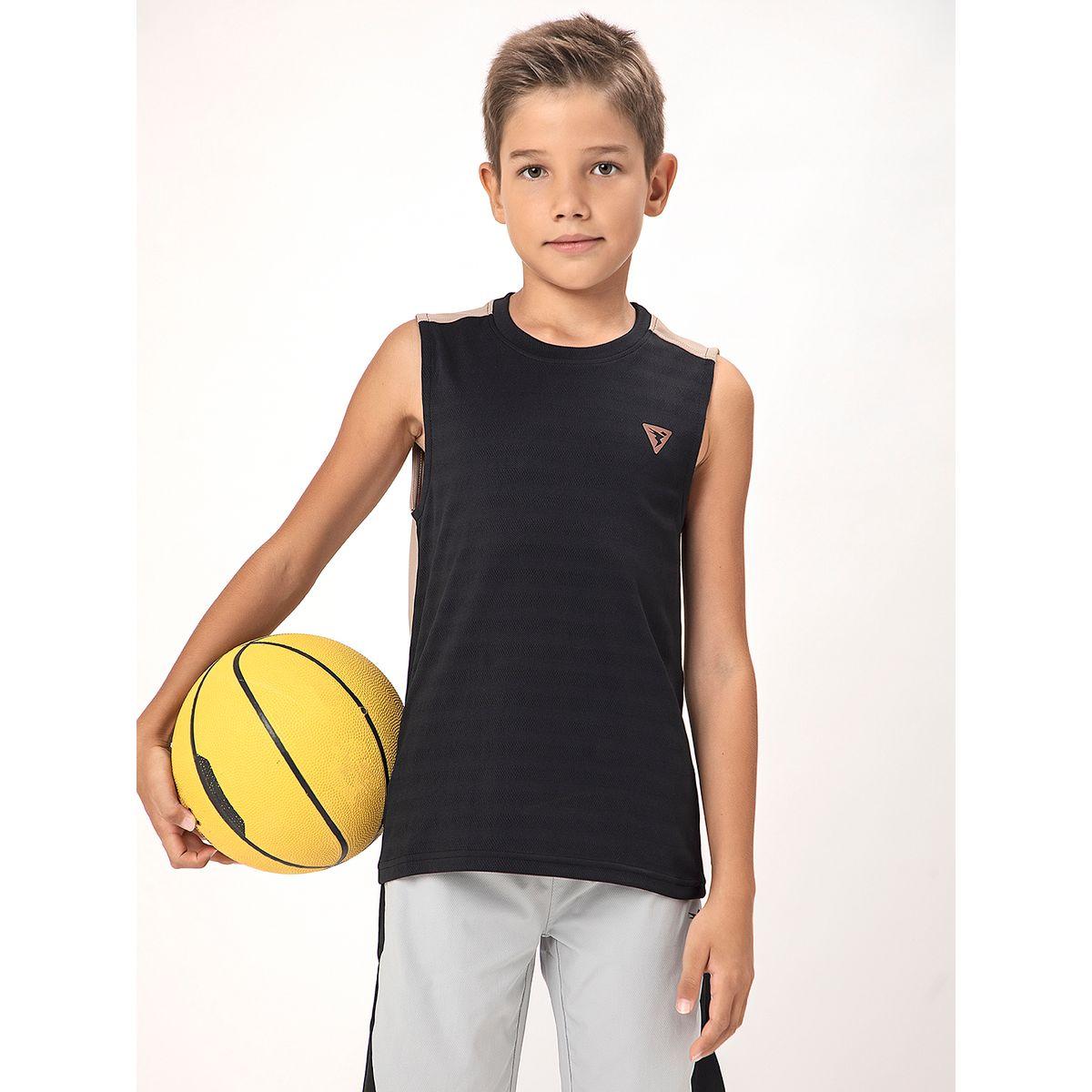 Technosport X Styli  Logo Detail Crew Neck Sleeveless T-Shirt-boys-clothing-tshirtsandpolos-image-2