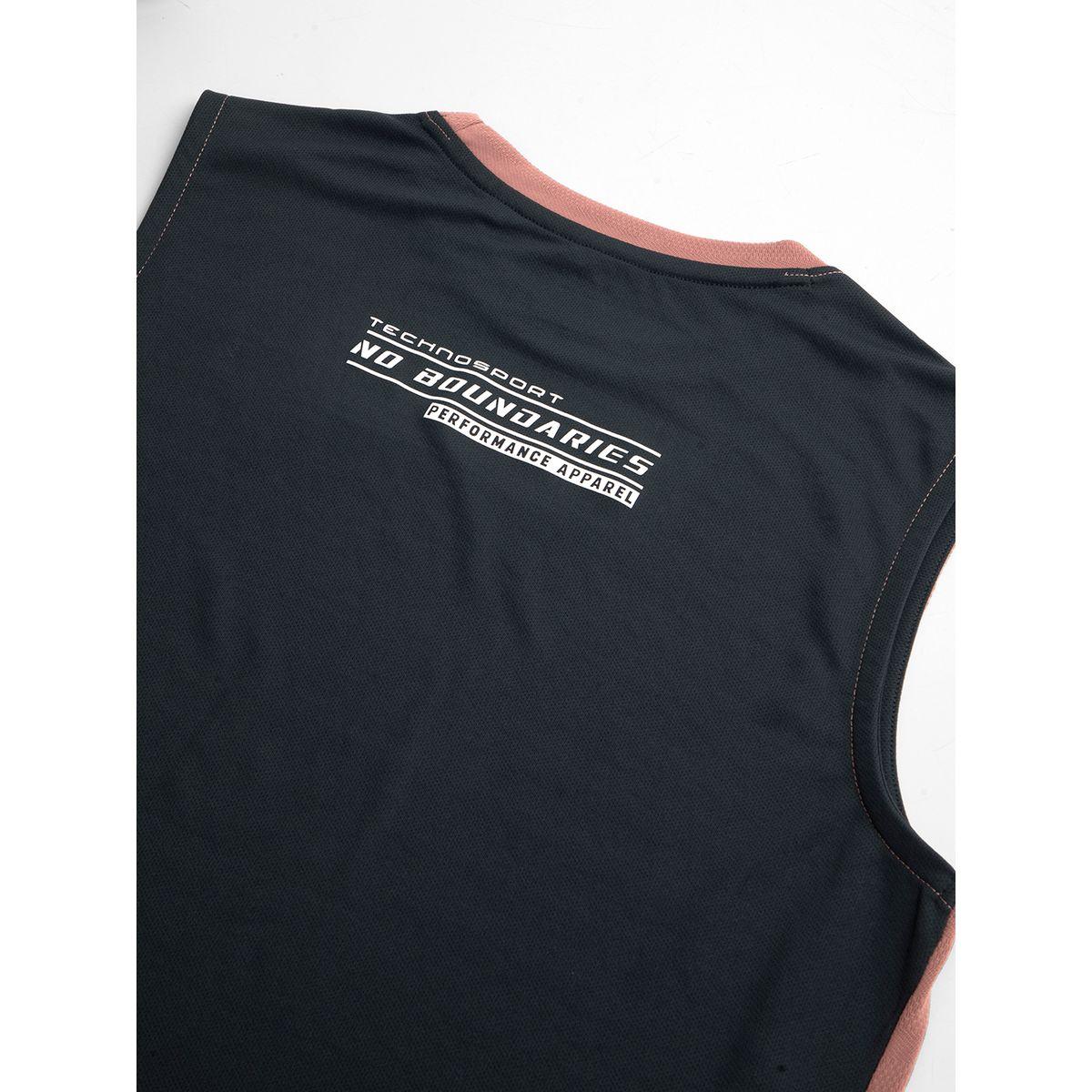 تيشيرت كت سادة بياقة دائرية تكنوسبورت × ستايلي-boys-clothing-tshirtsandpolos-image-8