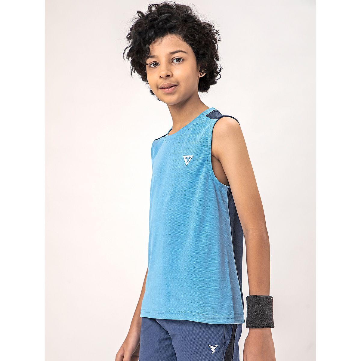 Technosport X Styli  Logo Detail Crew Neck Sleeveless T-Shirt-boys-clothing-tshirtsandpolos-image-2