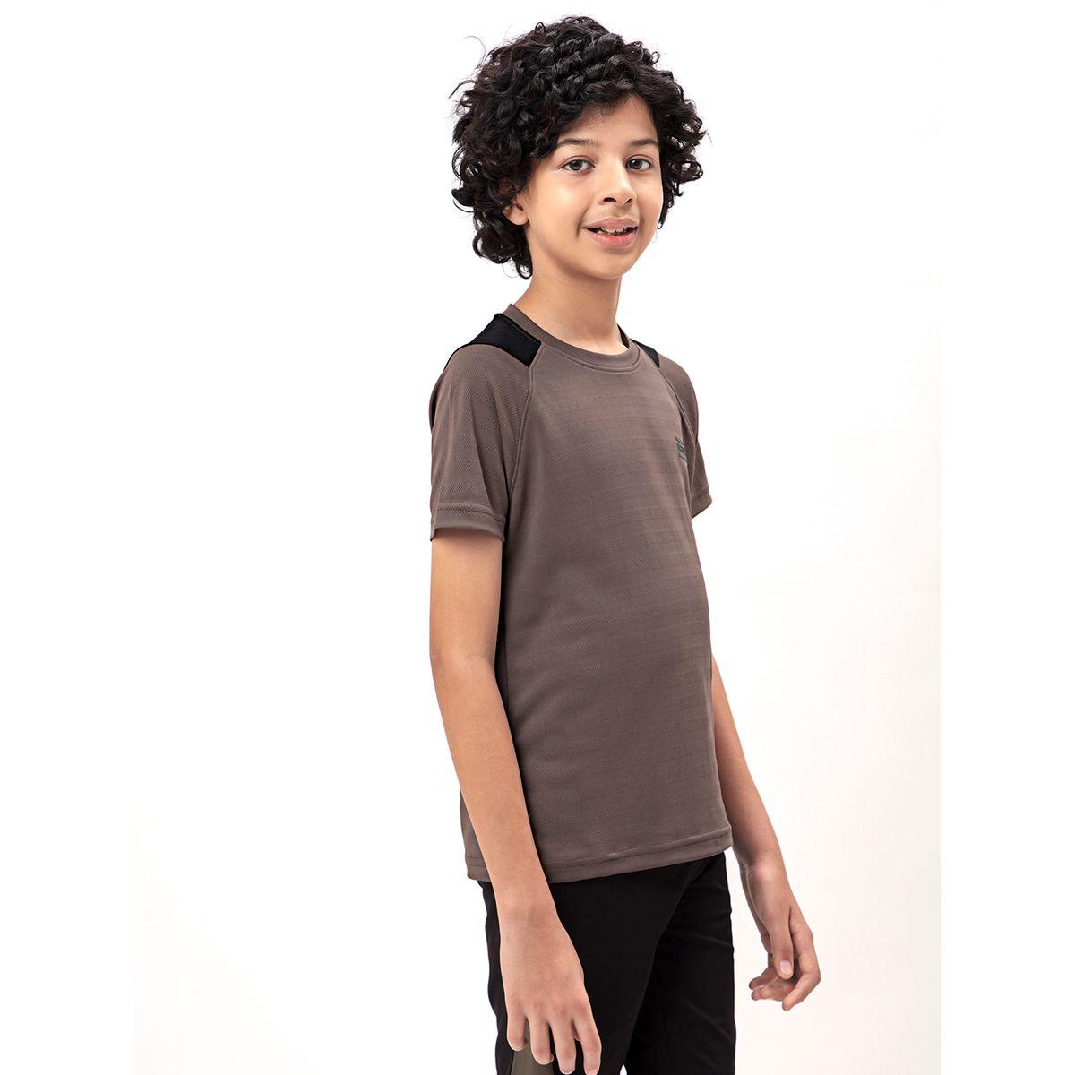 Technosport X Styli  Contrast Panel Round Neck Slim Fit T-Shirt-boys-clothing-tshirtsandpolos-image-7