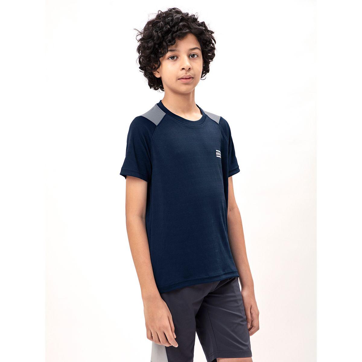 تيشيرت بقصة سليم فت وياقة دائرية تكنوسبورت × ستايلي-boys-clothing-tshirtsandpolos-image-6