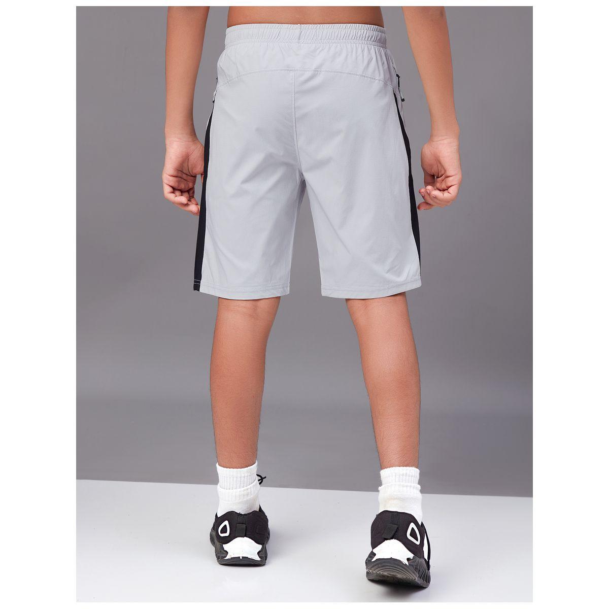 Technosport X Styli  Contrast Side Panel 2-Way Stretch Shorts-boys-clothing-bottoms-shorts-image-4