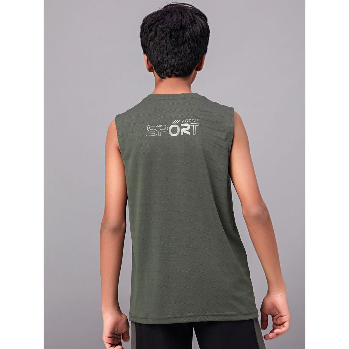 Technosport X Styli  Color Block Crew Neck Sleeveless T-Shirt-boys-clothing-tshirtsandpolos-image-5