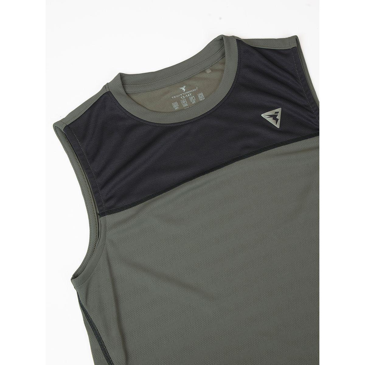 تيشيرت كت بنمط كتل الالوان تكنوسبورت × ستايلي-boys-clothing-tshirtsandpolos-image-6