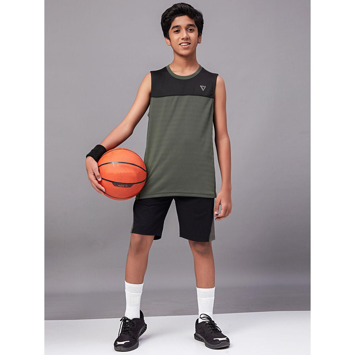 تيشيرت كت بنمط كتل الالوان تكنوسبورت × ستايلي-boys-clothing-tshirtsandpolos-image-9