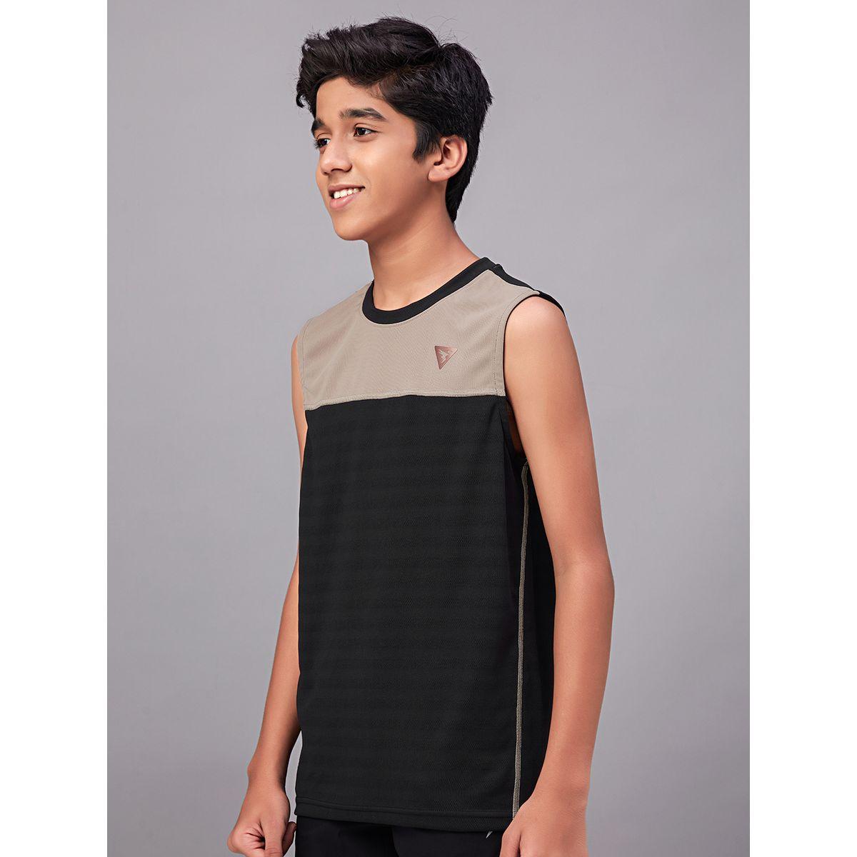 تيشيرت كت بنمط كتل الالوان تكنوسبورت × ستايلي-boys-clothing-tshirtsandpolos-image-2