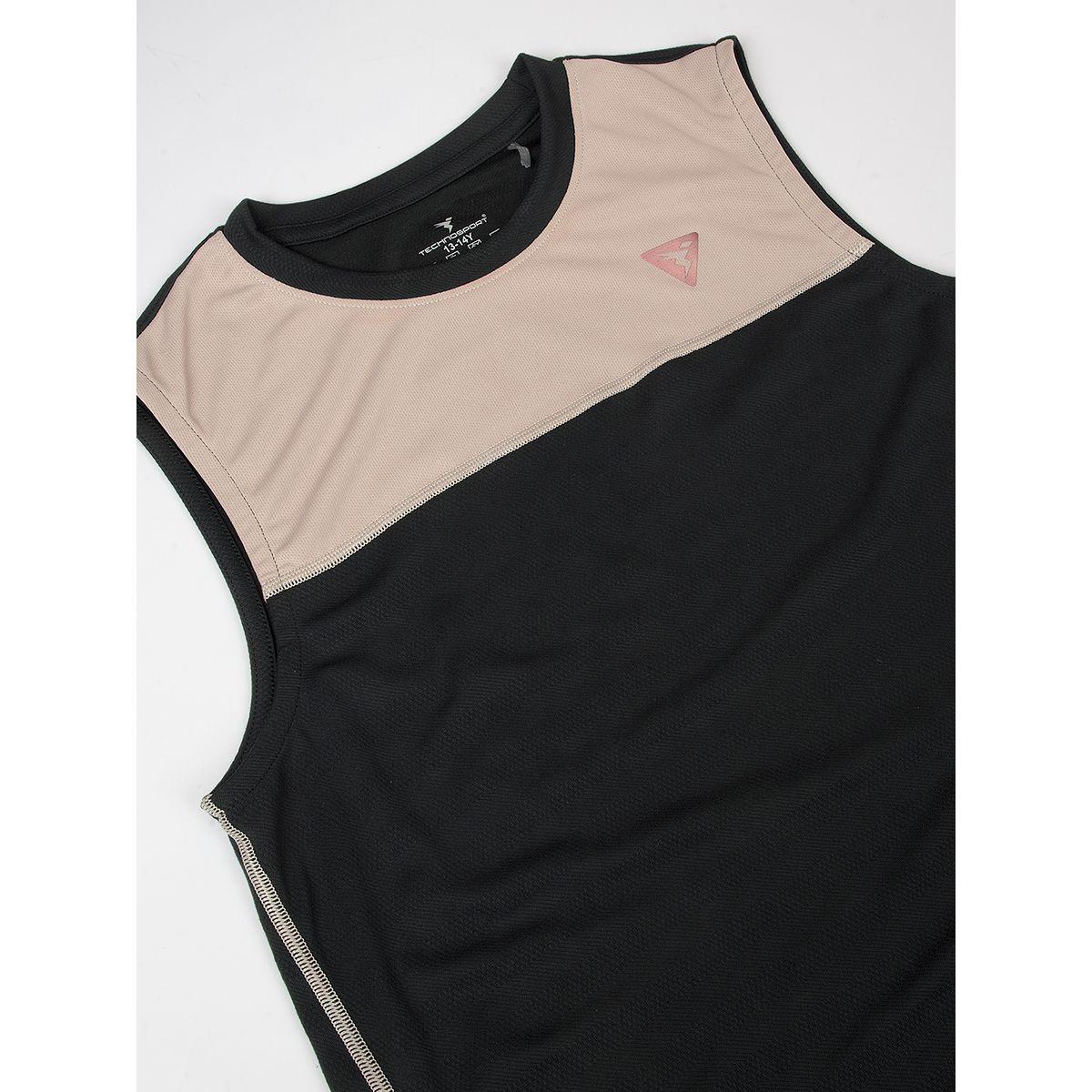 Technosport X Styli  Color Block Crew Neck Sleeveless T-Shirt-boys-clothing-tshirtsandpolos-image-6