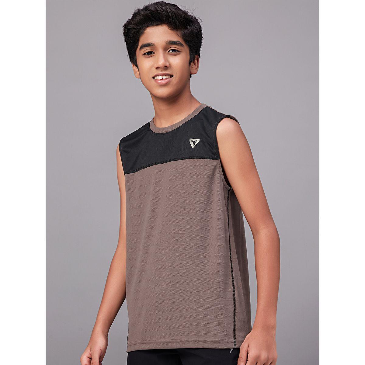 Technosport X Styli  Quicky Dry Color Block Crew Neck T-Shirt-boys-clothing-tshirtsandpolos-image-3