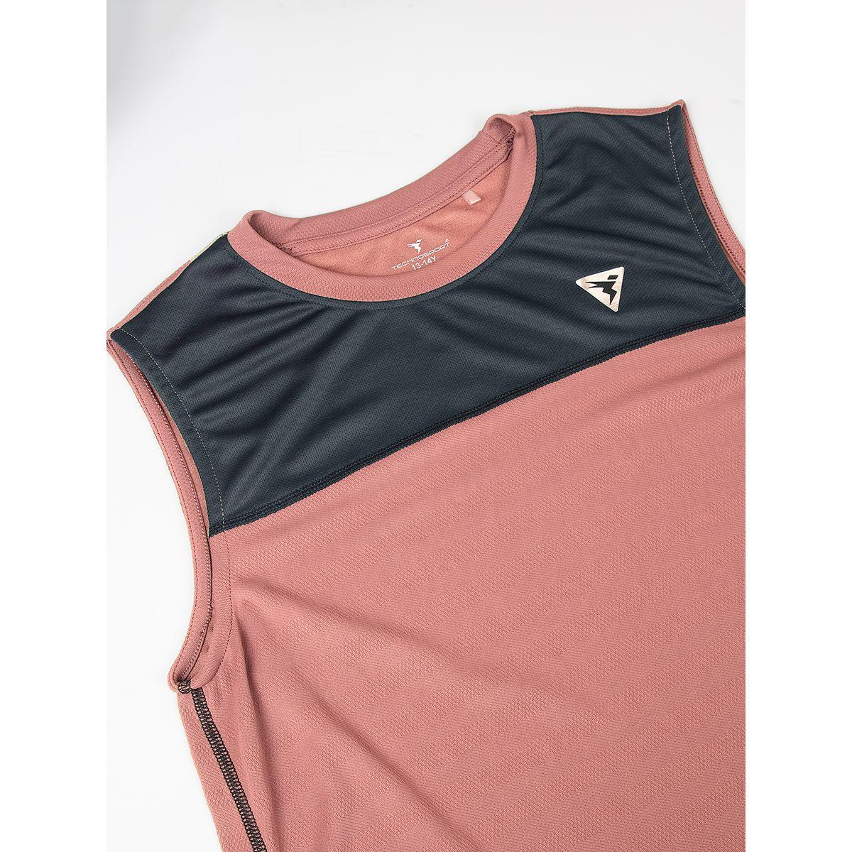 Technosport X Styli  Color Block Crew Neck Sleeveless T-Shirt-boys-clothing-tshirtsandpolos-image-6