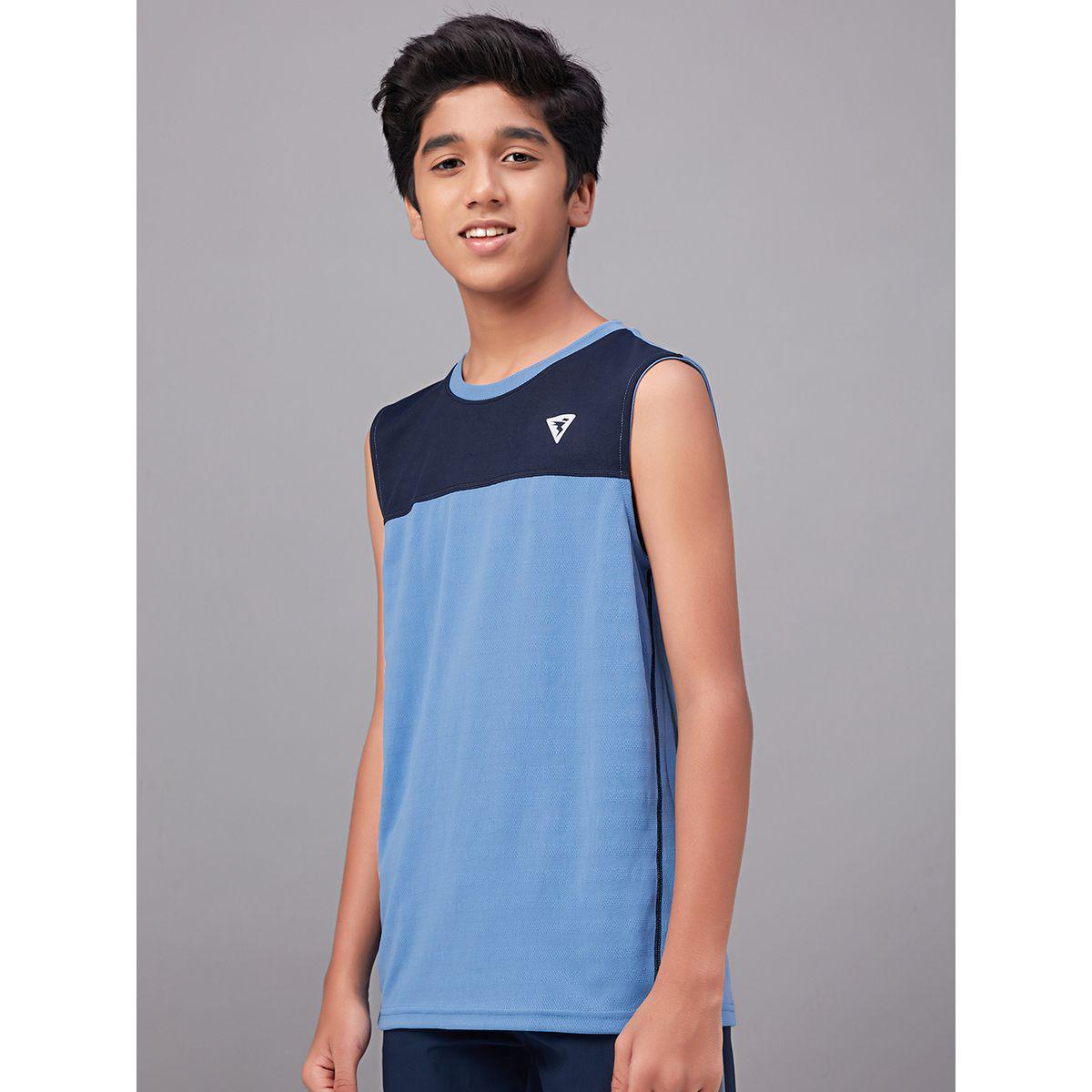 Technosport X Styli  Color Block Crew Neck Sleeveless T-Shirt-boys-clothing-tshirtsandpolos-image-3