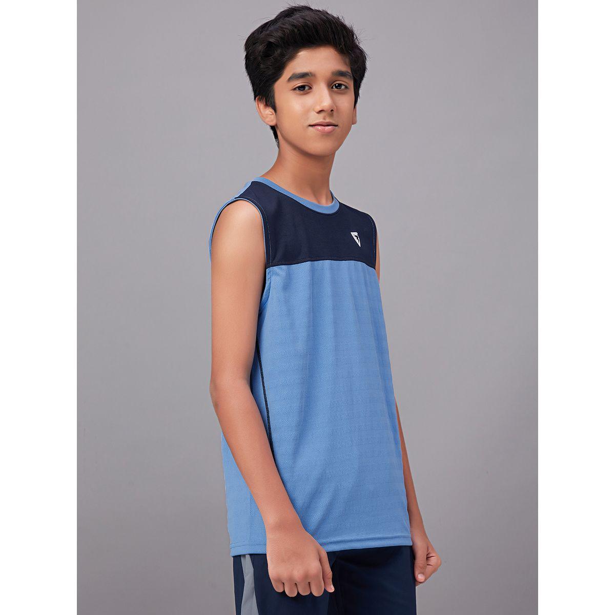 Technosport X Styli  Color Block Crew Neck Sleeveless T-Shirt-boys-clothing-tshirtsandpolos-image-4