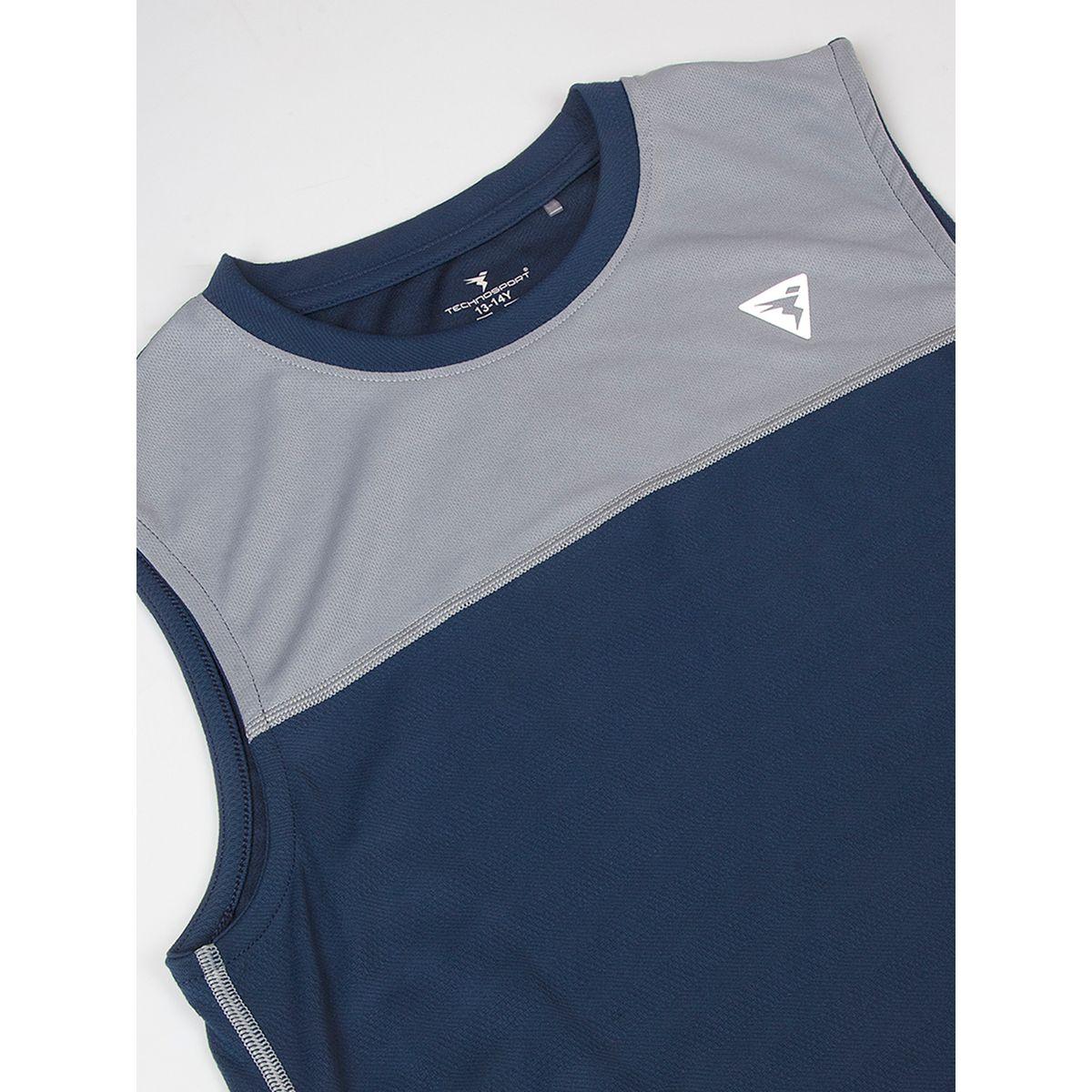 Technosport X Styli  Color Block Crew Neck Sleeveless T-Shirt-boys-clothing-tshirtsandpolos-image-7