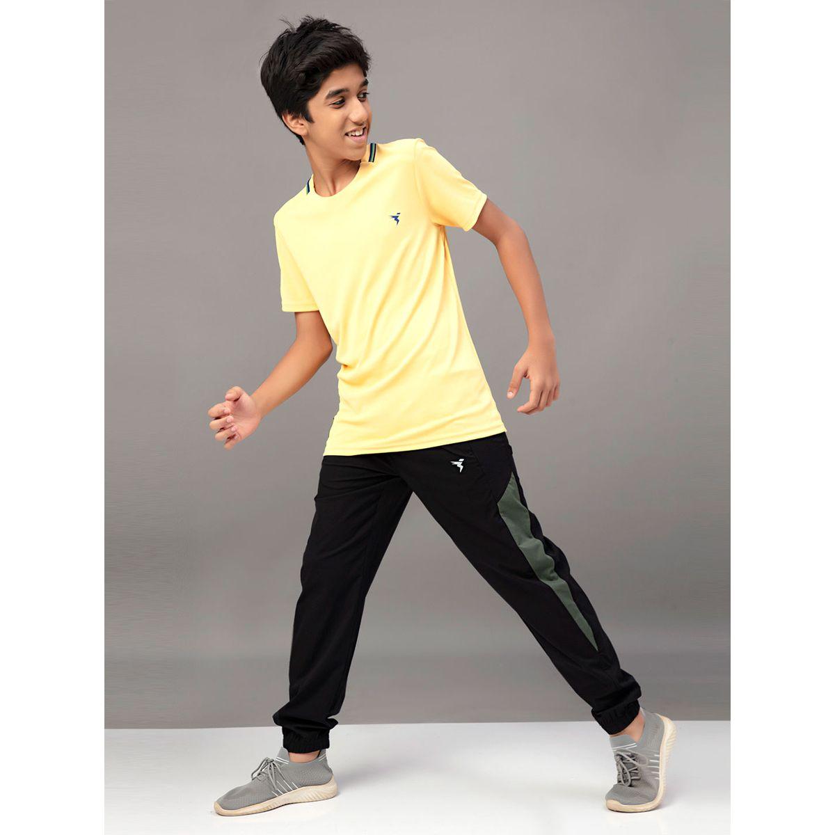 Technosport X Styli  Contrast Side Panel 2-Way Stretch Joggers-boys-clothing-bottoms-joggersandtrackpants-image-9