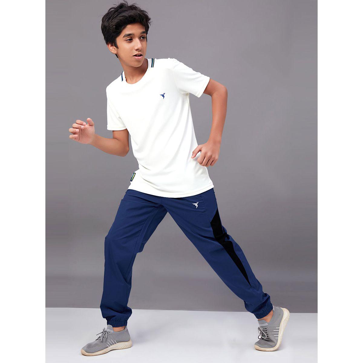 Technosport X Styli  Contrast Side Panel 2-Way Stretch Joggers-boys-clothing-bottoms-joggersandtrackpants-image-9