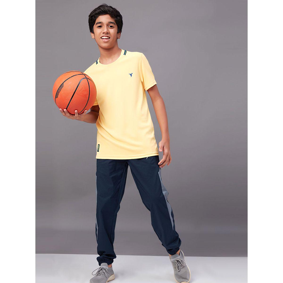 Technosport X Styli  Contrast Side Panel 2-Way Stretch Joggers-boys-clothing-bottoms-joggersandtrackpants-image-9