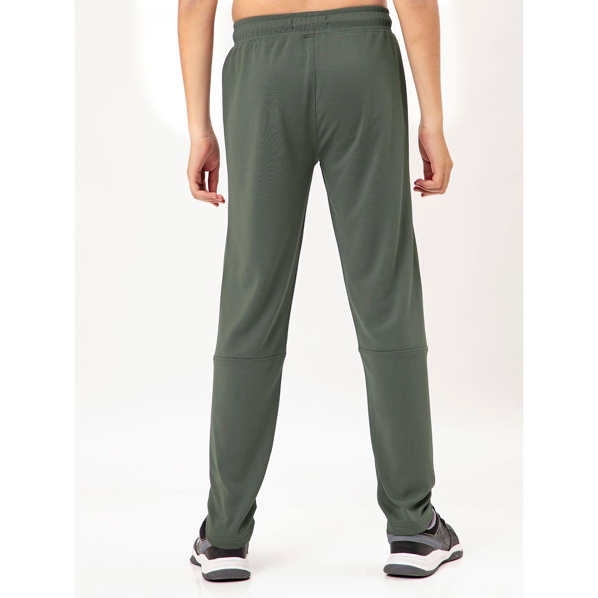 Technosport X Styli  Solid Slim Fit Track Pants with Logo Detail-boys-clothing-sportswear-bottoms-image-4