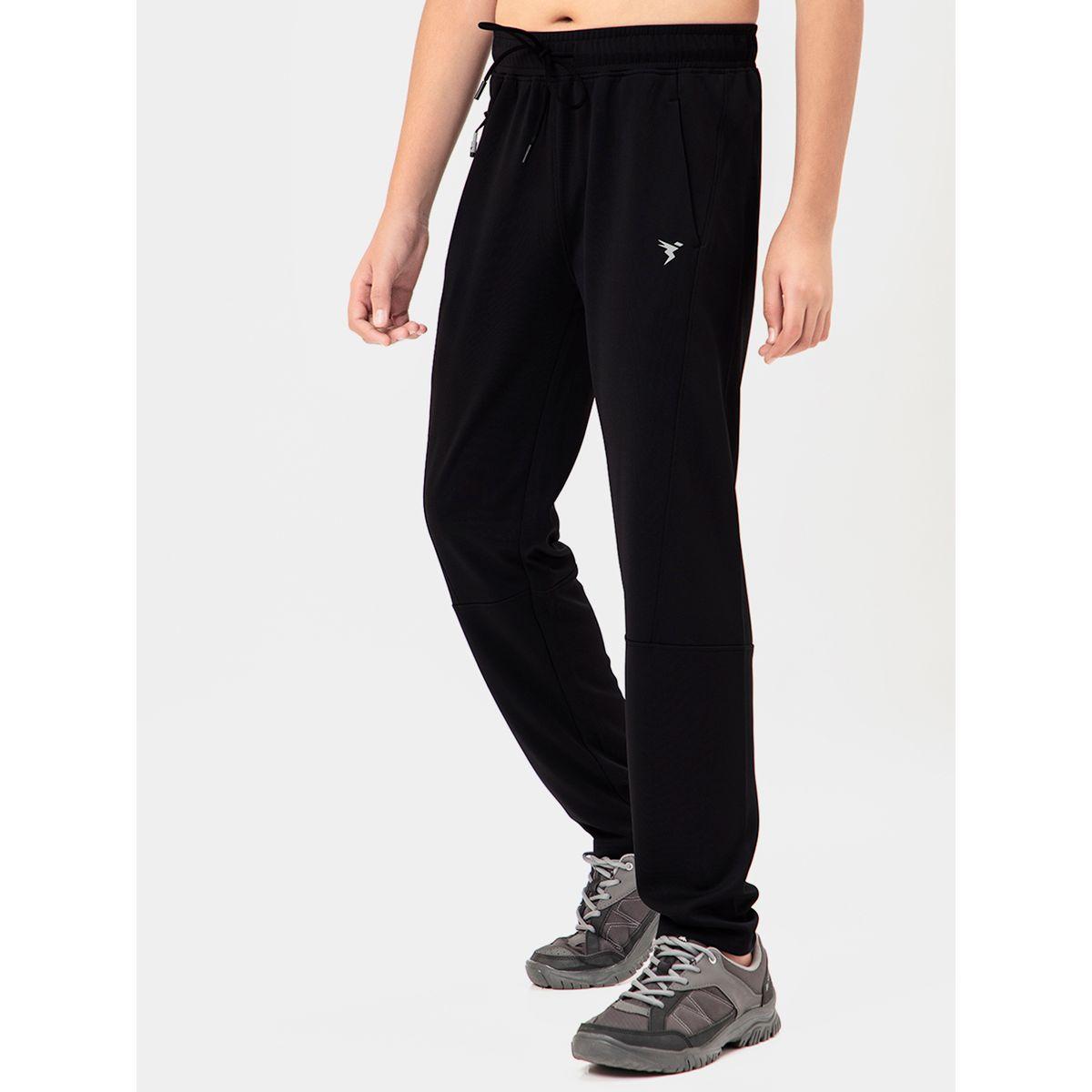 بنطال رياضي سادة بقصة سليم فت تكنوسبورت × ستايلي-boys-clothing-sportswear-bottoms-image-1