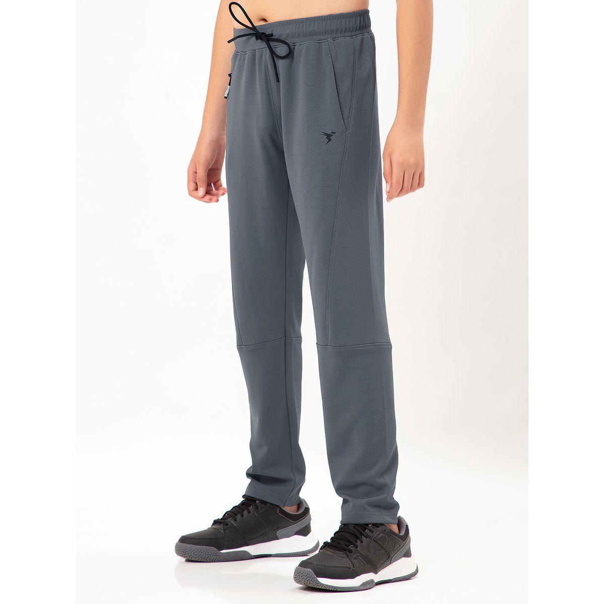 بنطال رياضي سادة بقصة سليم فت تكنوسبورت × ستايلي-boys-clothing-sportswear-bottoms-image-2