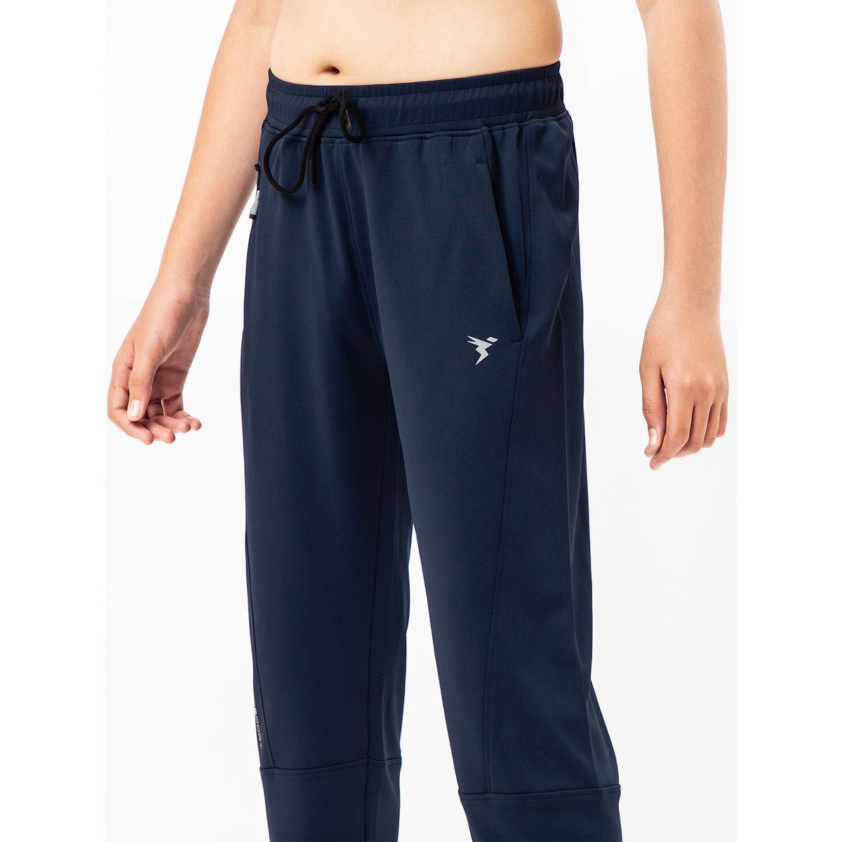 بنطال رياضي سادة بقصة سليم فت تكنوسبورت × ستايلي-boys-clothing-sportswear-bottoms-image-4
