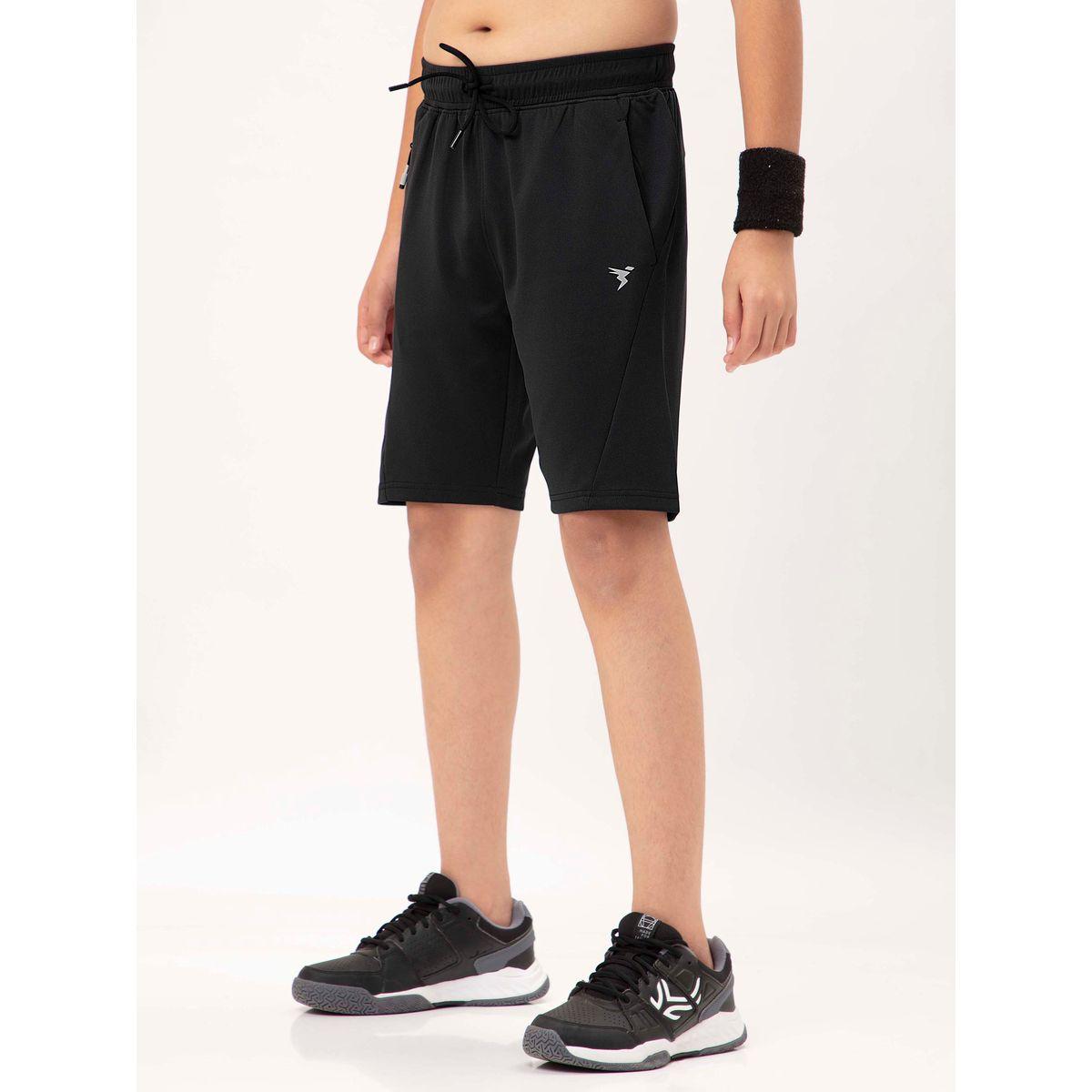 شورت مطبع بشعار مع رباط خصر تكنوسبورت × ستايلي-boys-clothing-bottoms-shorts-image-2