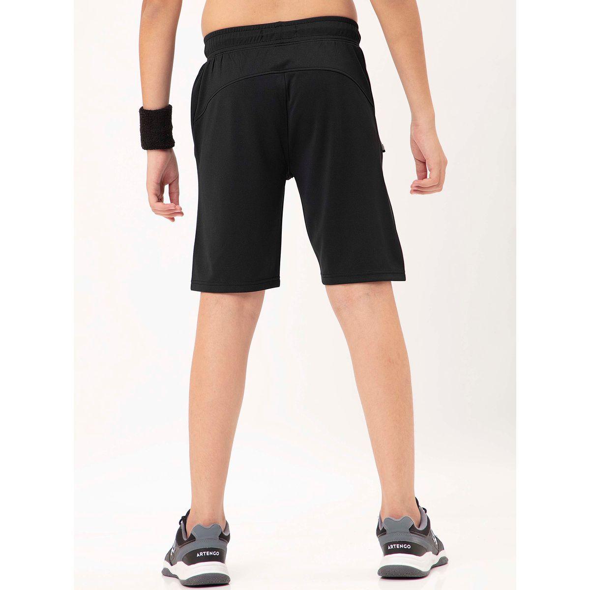 Technosport X Styli  Logo Print Shorts with Drawstring-boys-clothing-bottoms-shorts-image-5