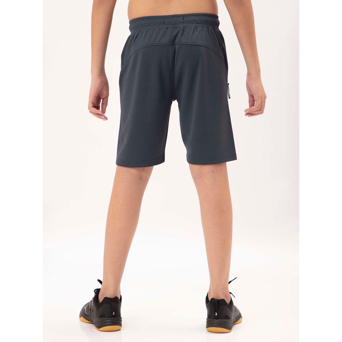 Technosport X Styli  Logo Print Shorts with Drawstring-boys-clothing-bottoms-shorts-image-5