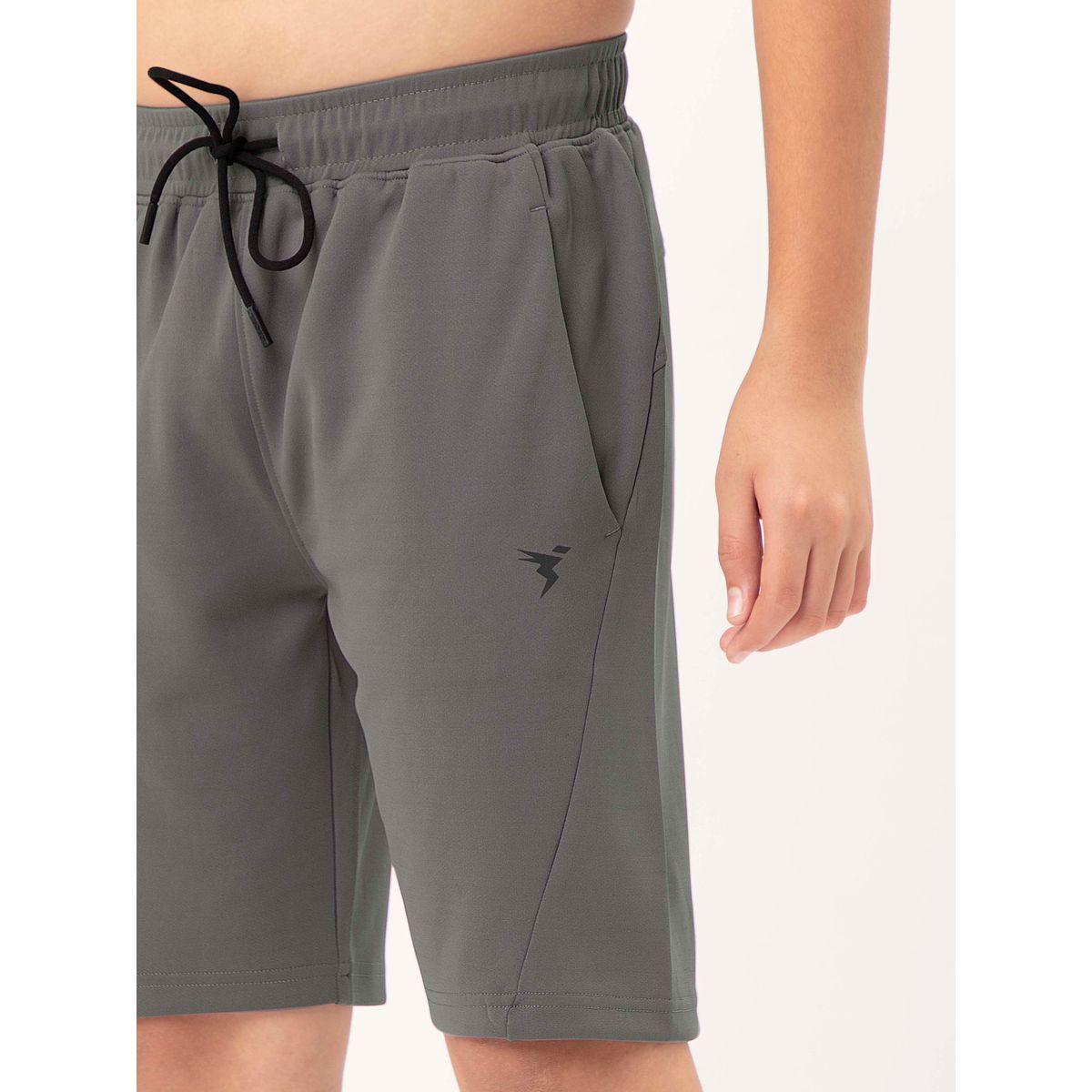 Technosport X Styli  Logo Print Shorts with Drawstring-boys-clothing-bottoms-shorts-image-3