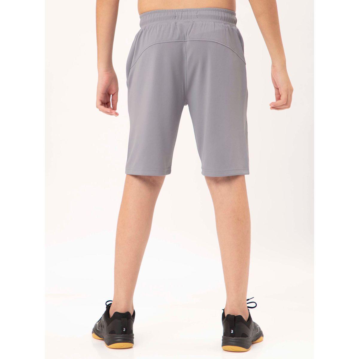 Technosport X Styli  Logo Print Shorts with Drawstring-boys-clothing-bottoms-shorts-image-5