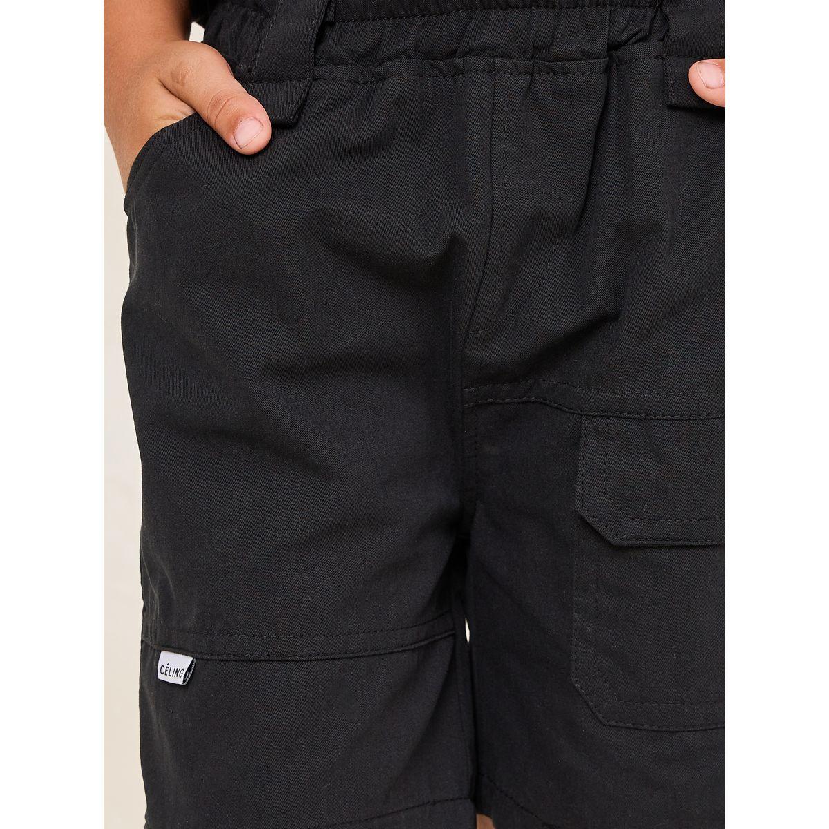 Styli Toddler Boys Button Front Cargo Short-boys-clothing-bottoms-shorts-image-3