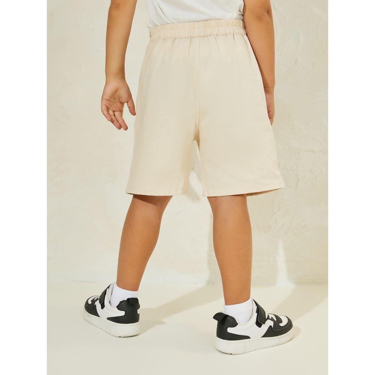 شورت كارجو سادة بجيب امامي-boys-clothing-bottoms-shorts-image-1