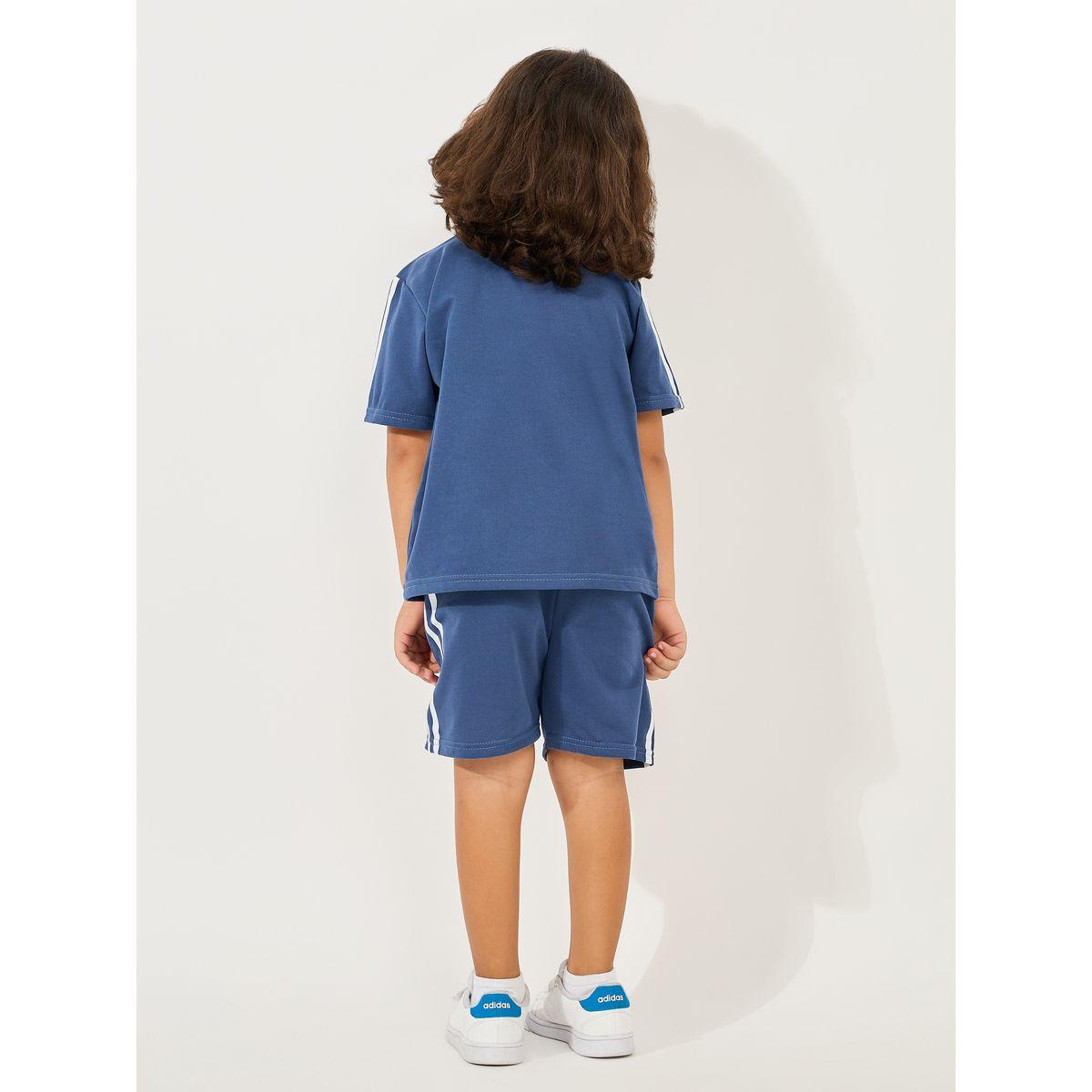مجموعة من شورت وتيشيرت بنمط كتل الالوان-boys-clothing-setsandcoords-image-4