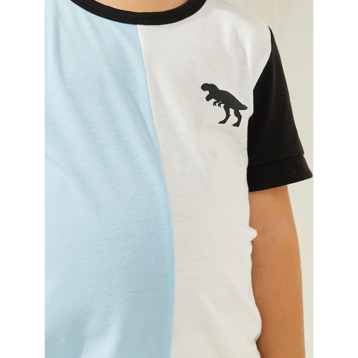 تيشيرت بنمط كتل الالوان مع ياقة دائرية-boys-clothing-tshirtsandpolos-image-3