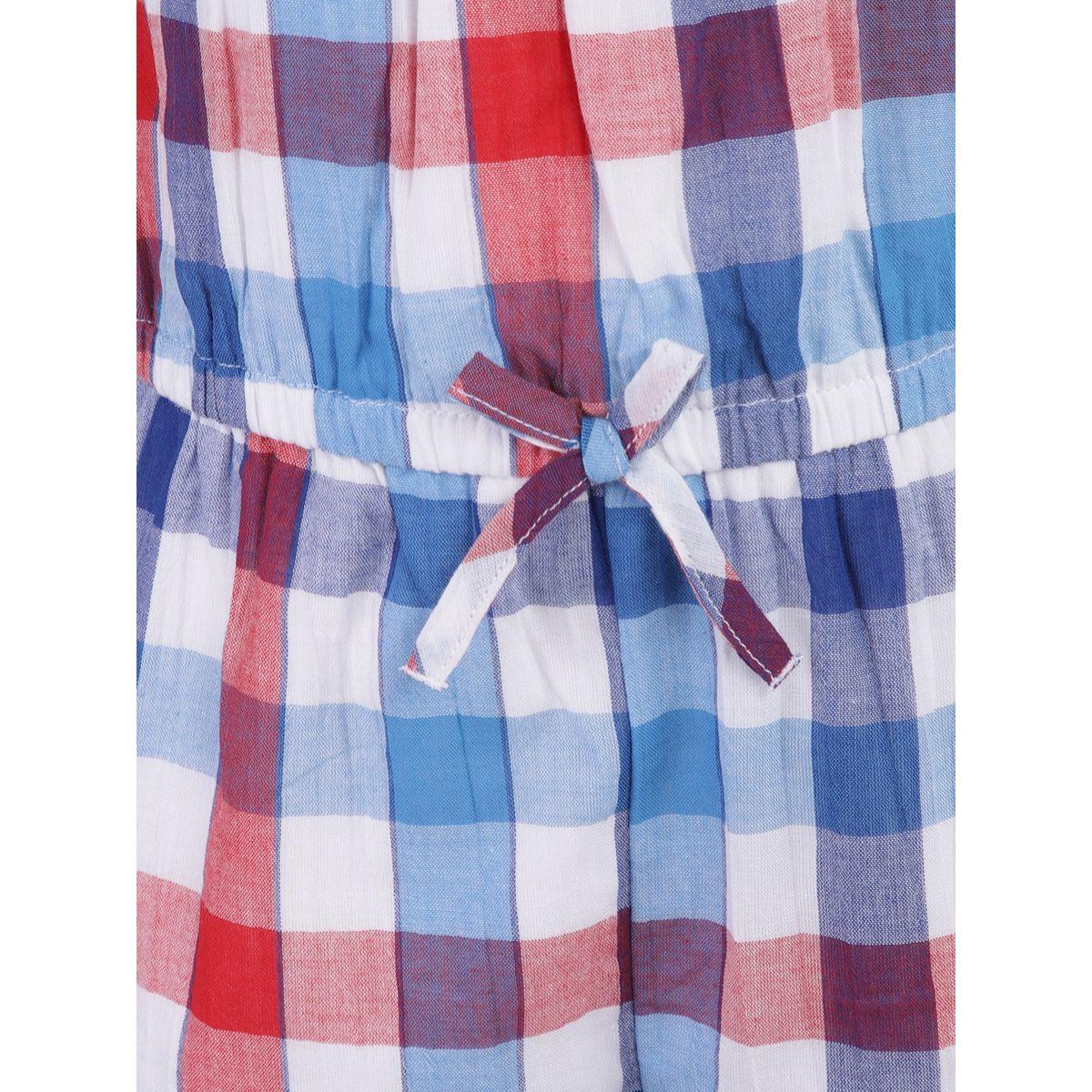 Styli Checked Sleeveless Romper-girls-clothing-rompers-image-4