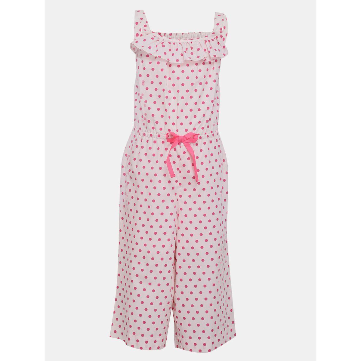 Styli Polka Dot Print Jumpsuit-girls-clothing-rompers-image-1
