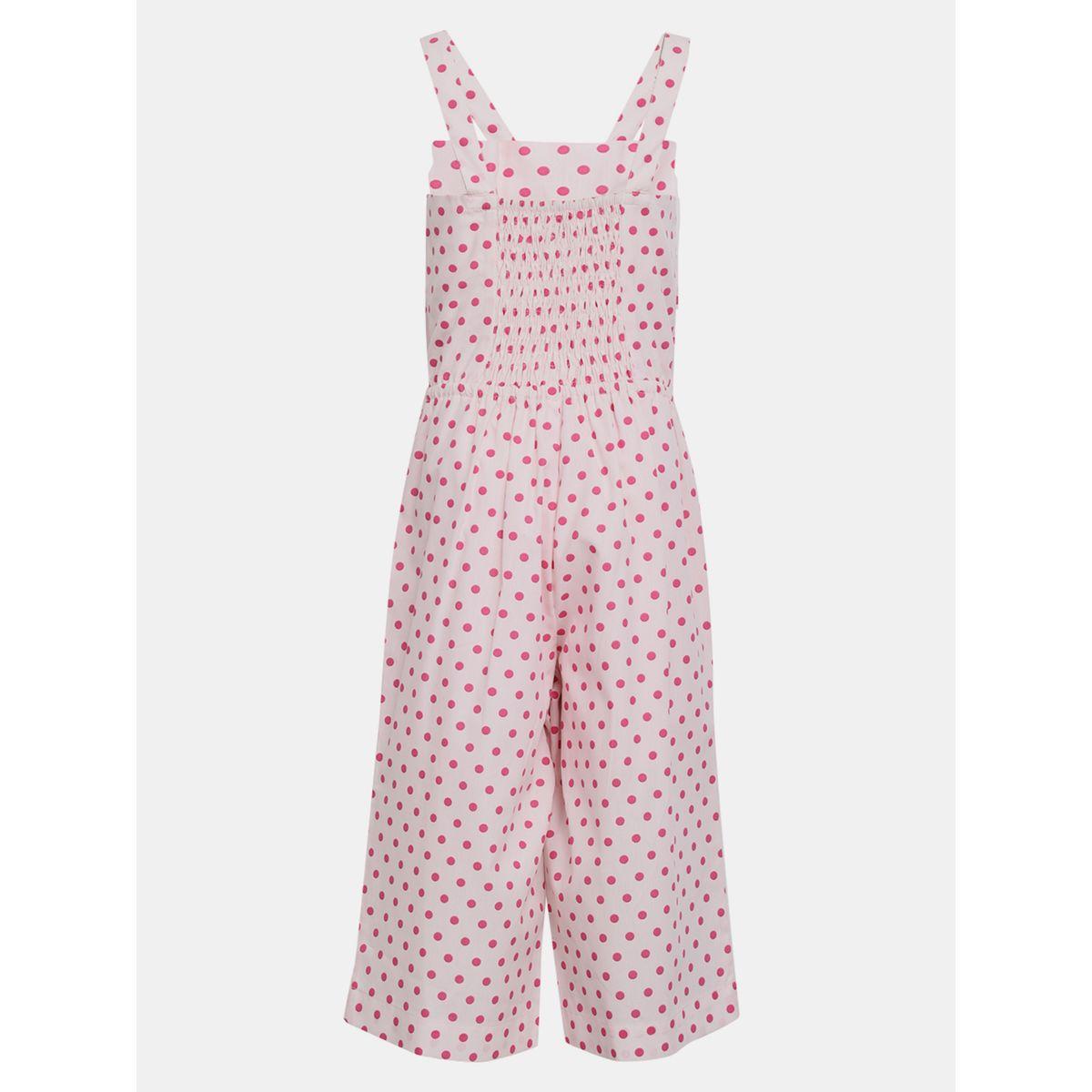 Styli Polka Dot Print Jumpsuit-girls-clothing-rompers-image-2