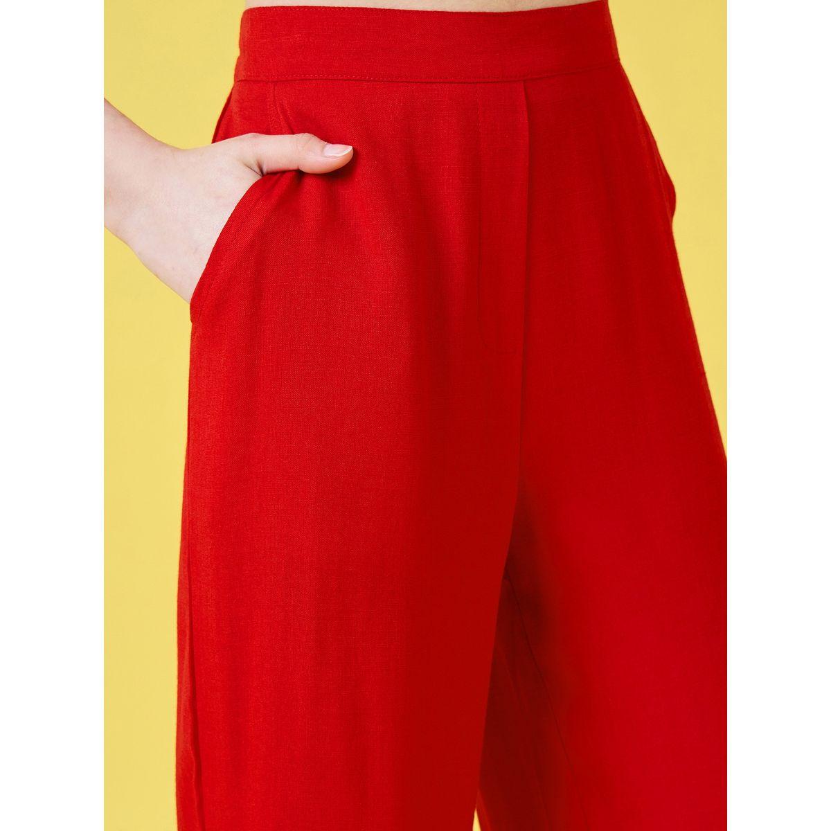 مجموعة من بنطال مع بلوزة سادة بجيب ستايلو بَج × ستايلي-girls-clothing-setsandcoords-image-5
