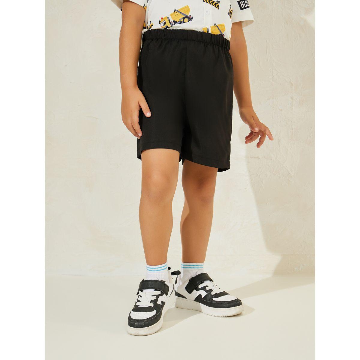 Styli Truck Graphic Print Shirt & Shorts Set-boys-clothing-setsandcoords-image-6