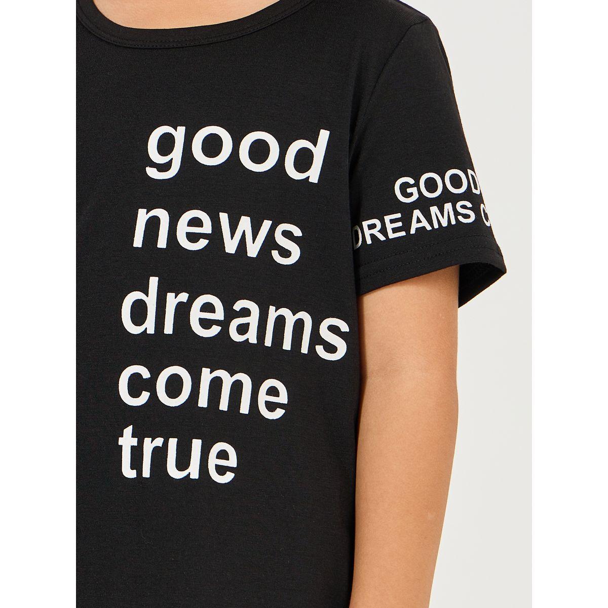 Styli Slogan Print Round Neck T-Shirt-boys-clothing-tshirtsandpolos-image-3