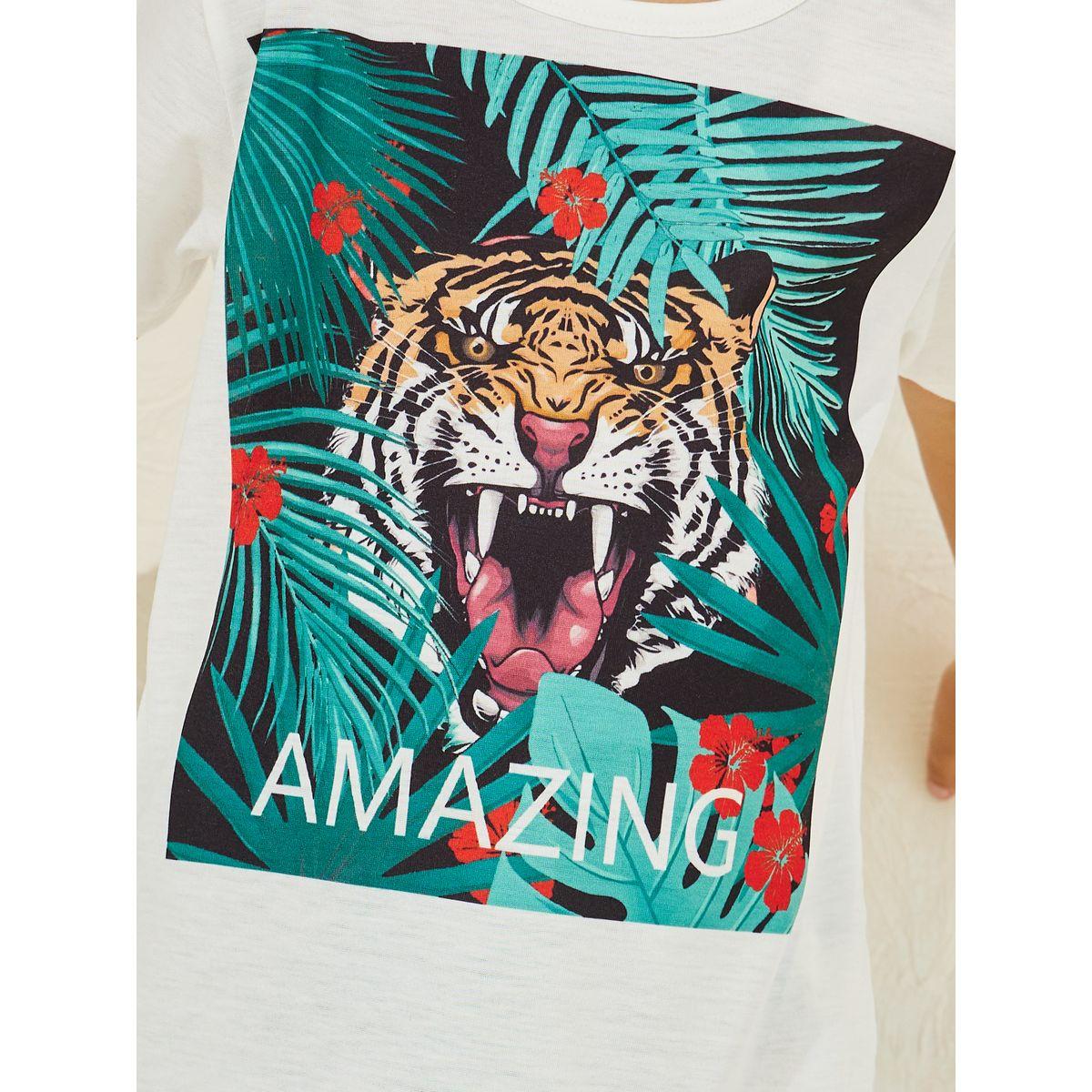 مجموعة من شورت مع تيشيرت بطبعة جرافيك-boys-clothing-setsandcoords-image-3