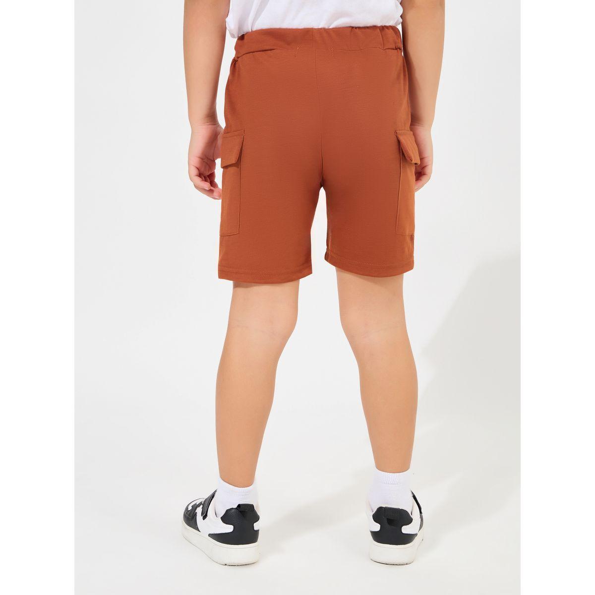 Styli Pack of 3 - Solid Cargo Shorts-boys-clothing-bottoms-shorts-image-5