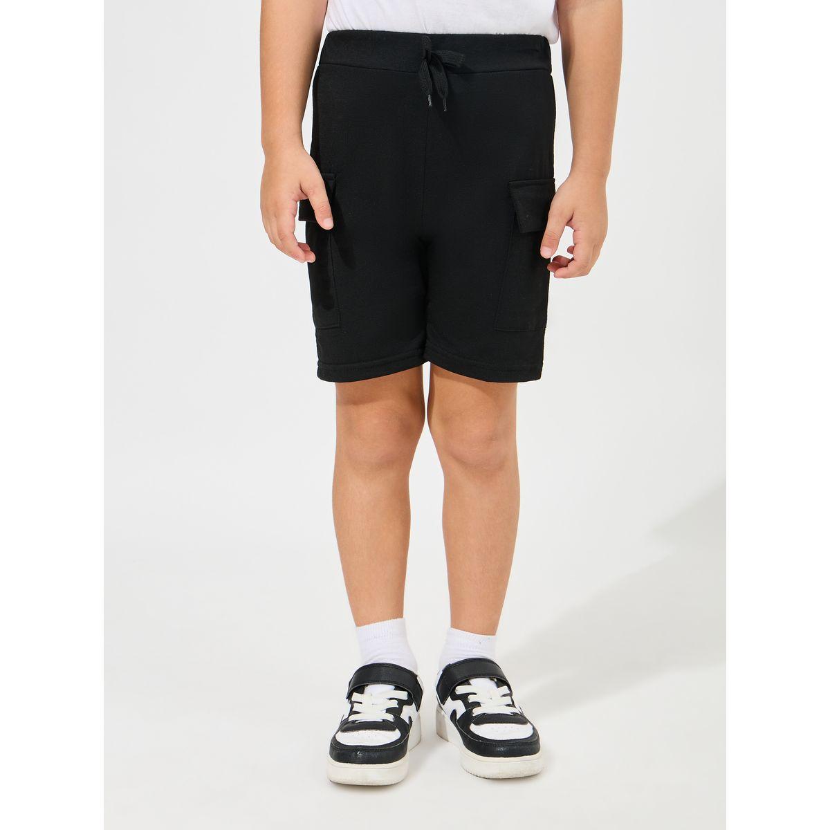 Styli Pack of 3 - Solid Cargo Shorts-boys-clothing-bottoms-shorts-image-6